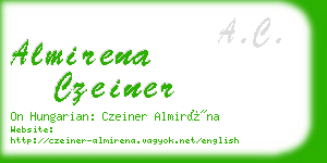 almirena czeiner business card